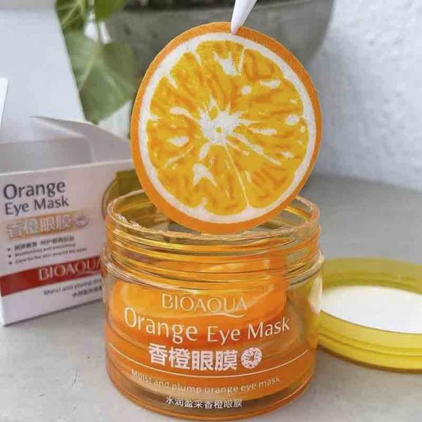 bioaqua eye patche Orange 3 شرکت زیبایی سلامت دانژه